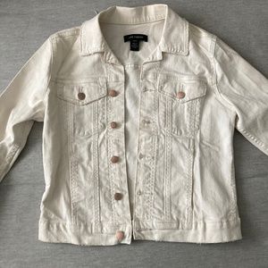Joe Fresh Cream Women’s Jean Jacket - M
